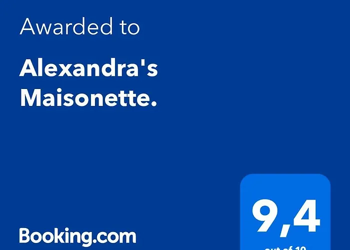 Alexandra's Maisonette. Paralia Dionisiou